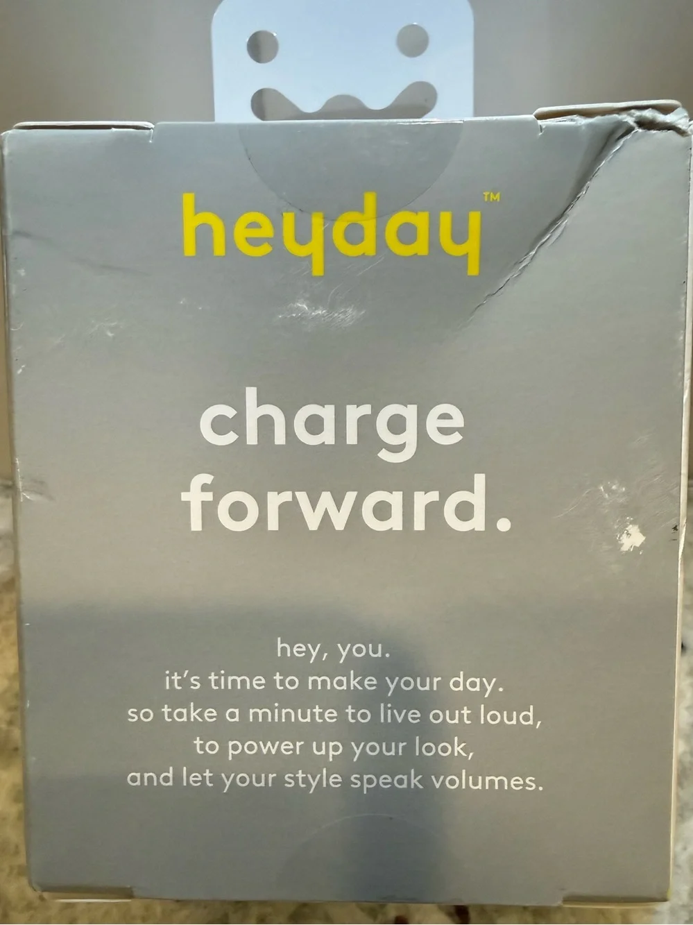 3/$15* heyday Purple Dual-Port Wall Charger with USB-C and USB-A NWT